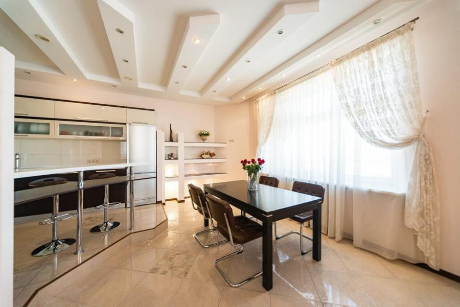 Роскошная 3К Квартира 135М2 На Набережной. Минская Kiew Exterior foto